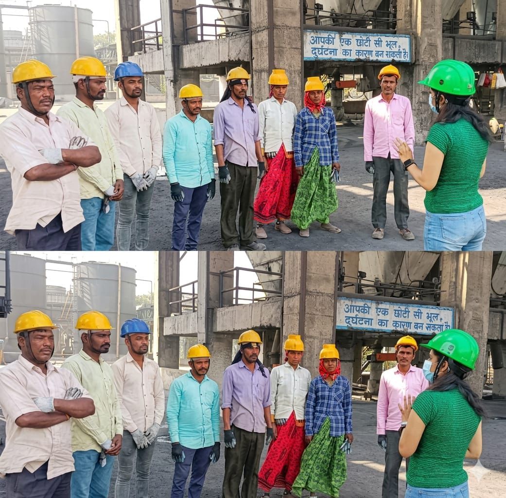 Fire safety practical demonstration session at Vireon Safety Institute